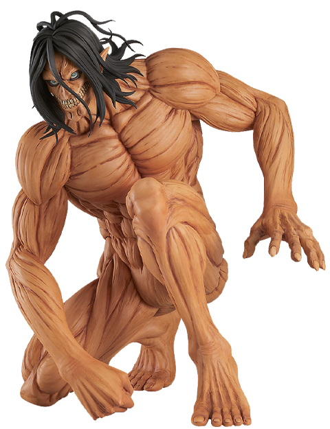 Pop Up Parade Eren Yeager: Attack Titan Version XL (Prototype Shown) View 7