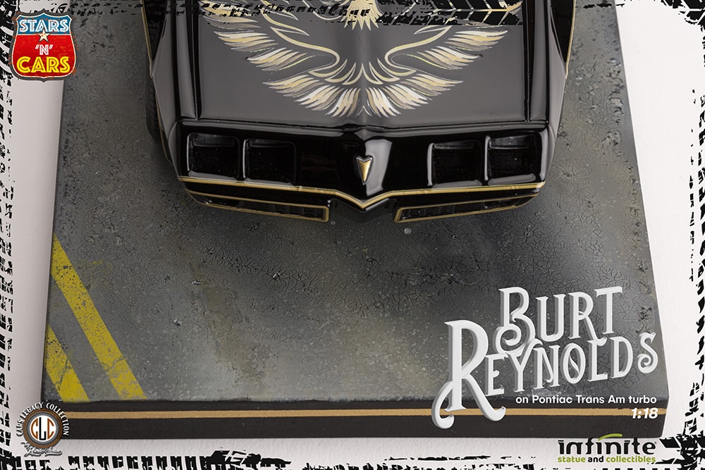 Burt Reynolds on Pontiac Firebird Trans Am 1980- Prototype Shown