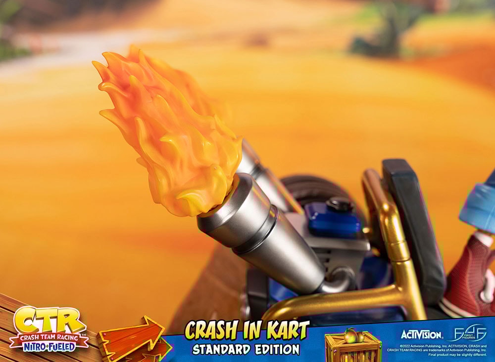 Crash in Kart