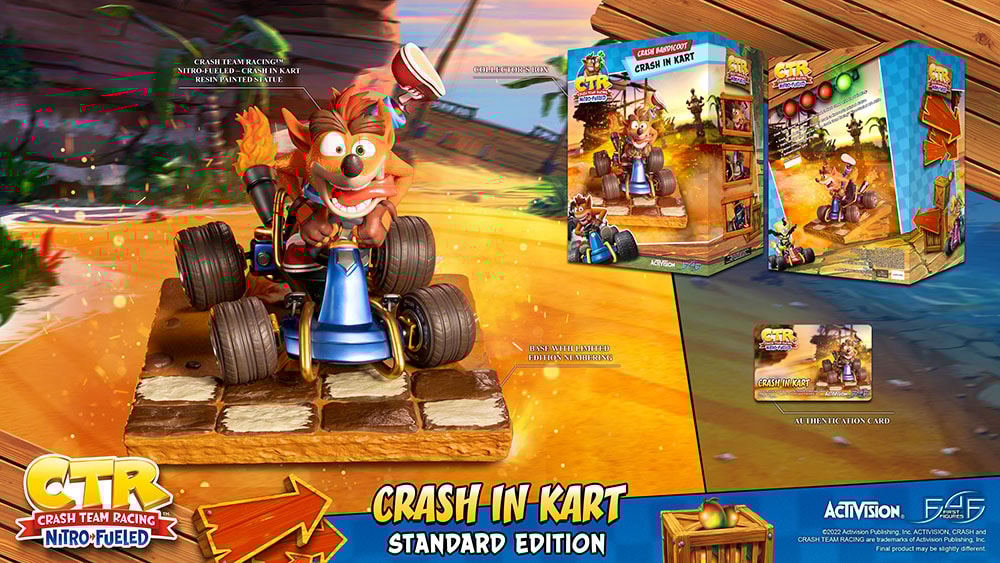 Crash in Kart