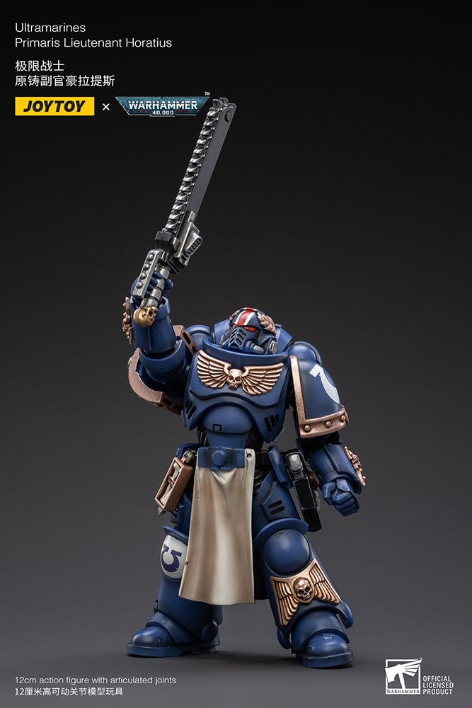 Ultramarines Primaris Lieutenant Horatius- Prototype Shown