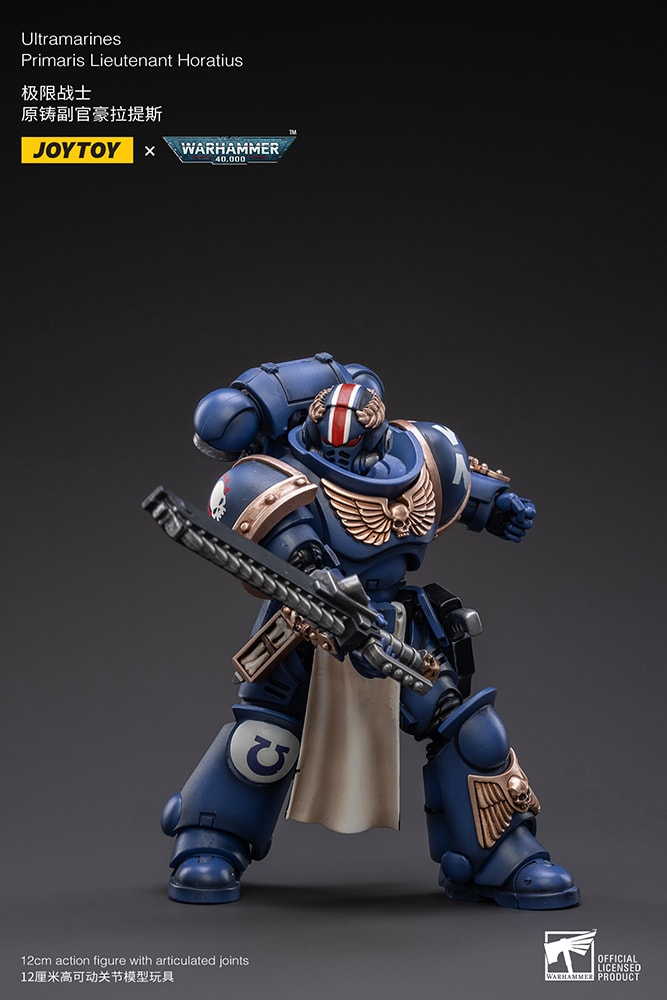 Ultramarines Primaris Lieutenant Horatius- Prototype Shown