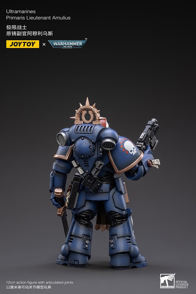 Ultramarines Primaris Lieutenant Amulius- Prototype Shown