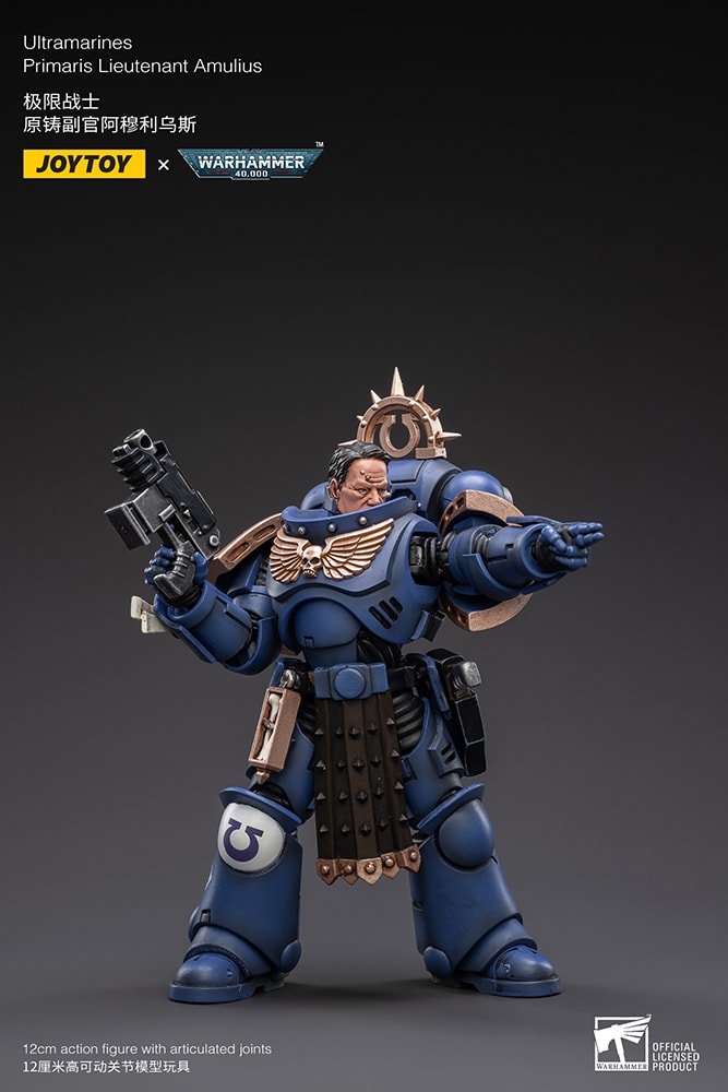 Ultramarines Primaris Lieutenant Amulius- Prototype Shown