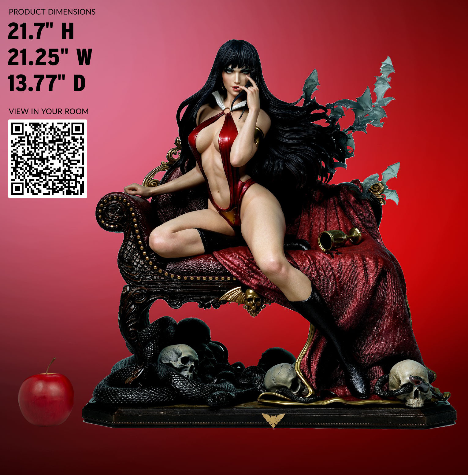 VAMPIRELLA - 1:3 Scale Statue  Vampirella-bonus-version_dynamite_scale_6402751059f3a