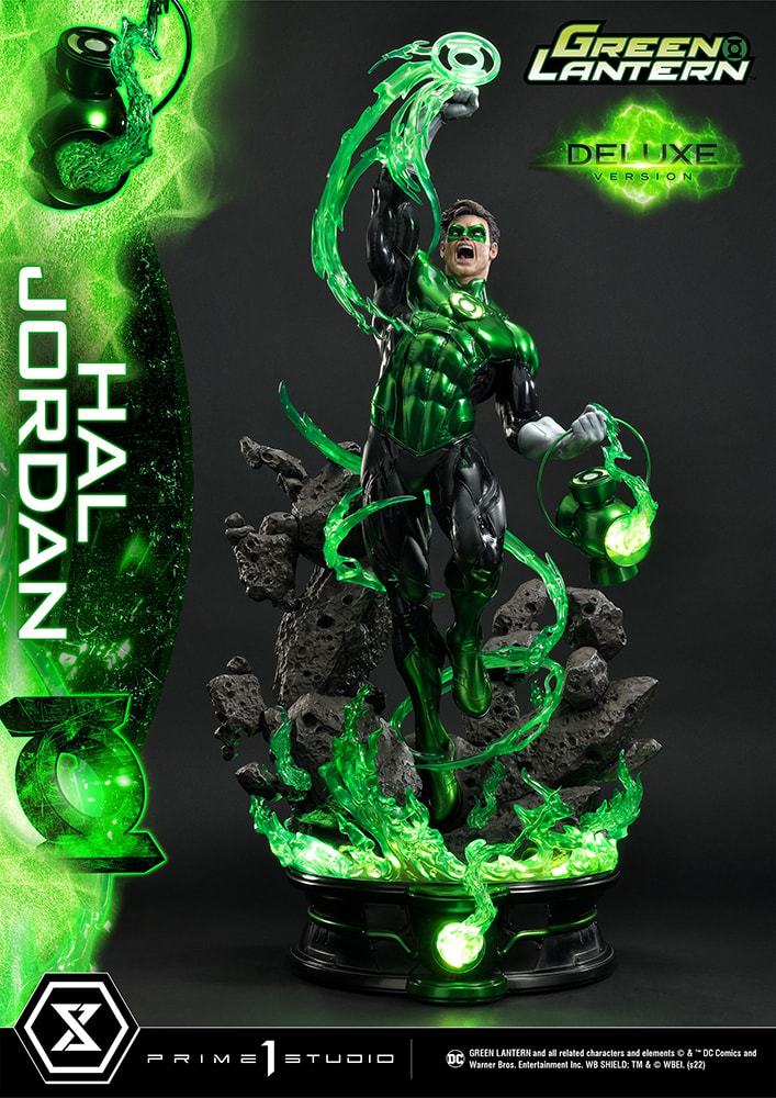DC Comics Hal Jordan (Deluxe Version) 1:3 Scale Statue  (Prototype Shown) View 8