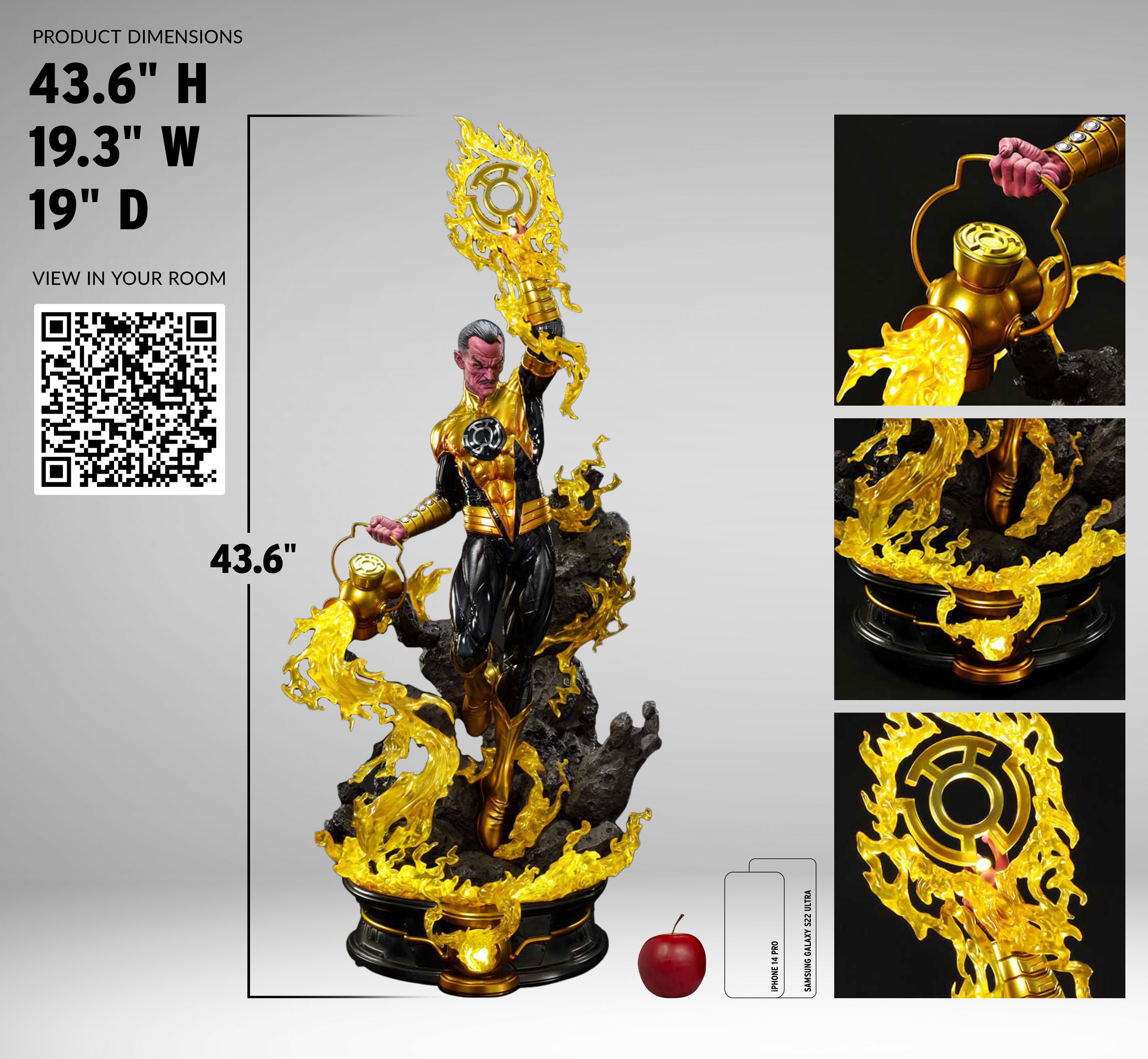 Thaal Sinestro Collector Edition - Prototype Shown