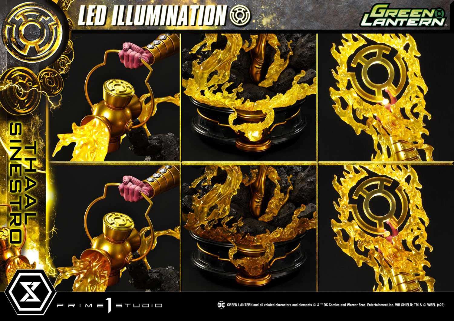 DC Comics Thaal Sinestro (Deluxe Version) 1:3 Scale Statue  (Prototype Shown) View 6