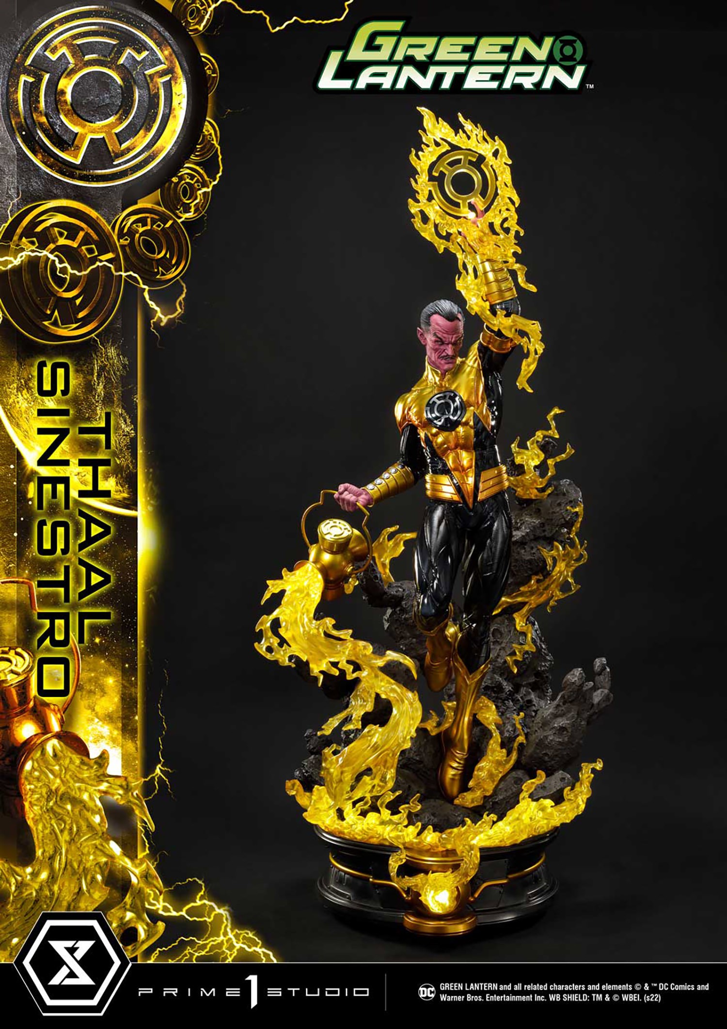 DC Comics Thaal Sinestro (Deluxe Version) 1:3 Scale Statue  (Prototype Shown) View 8