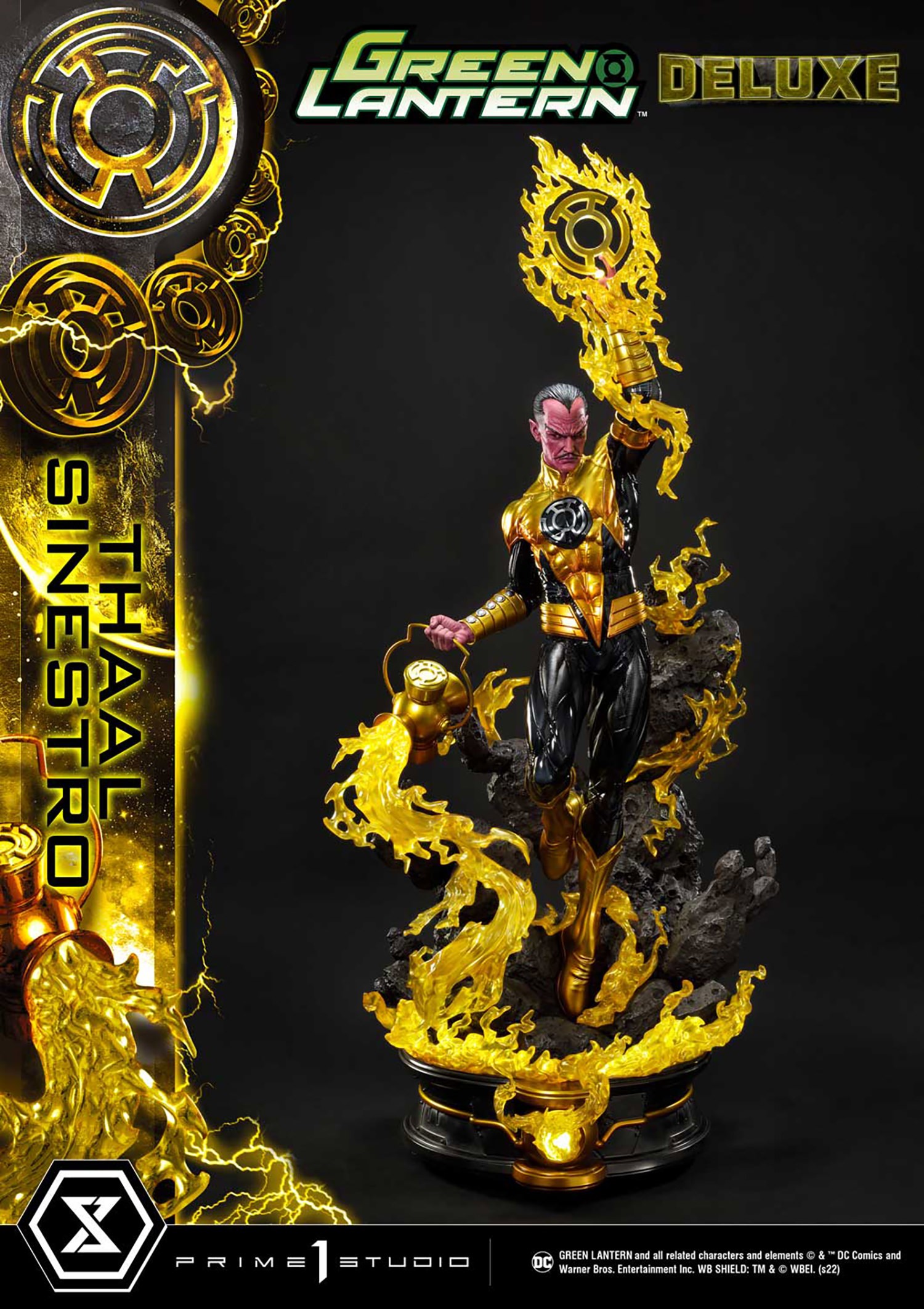 DC Comics Thaal Sinestro (Deluxe Version) 1:3 Scale Statue  (Prototype Shown) View 9