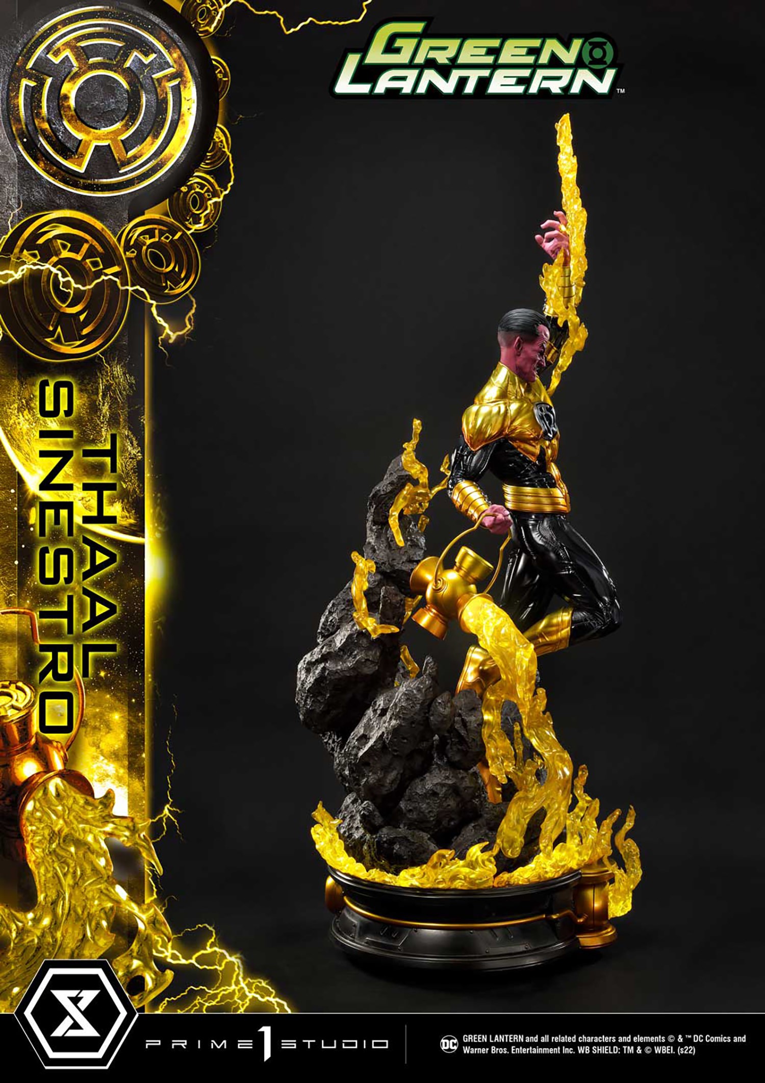 DC Comics Thaal Sinestro (Deluxe Version) 1:3 Scale Statue  (Prototype Shown) View 11