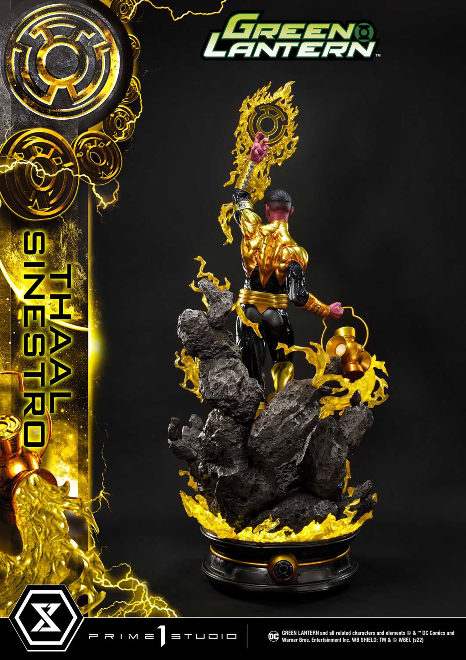DC Comics Thaal Sinestro (Deluxe Version) 1:3 Scale Statue  (Prototype Shown) View 12