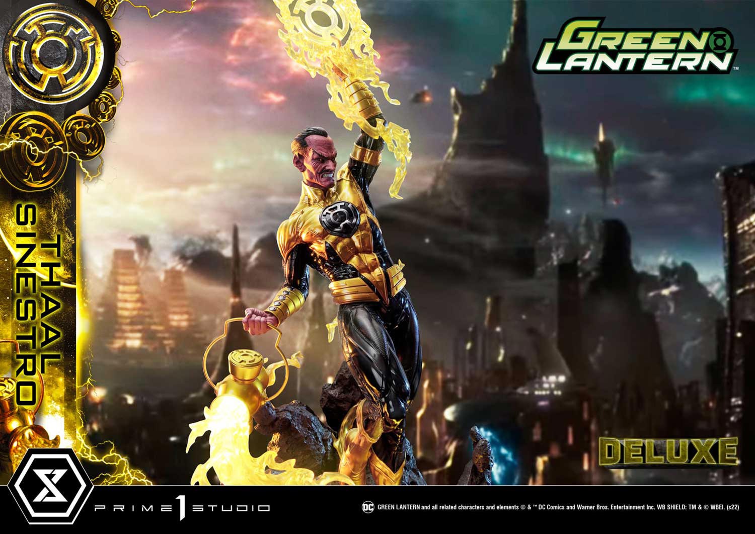 DC Comics Thaal Sinestro (Deluxe Version) 1:3 Scale Statue  (Prototype Shown) View 14