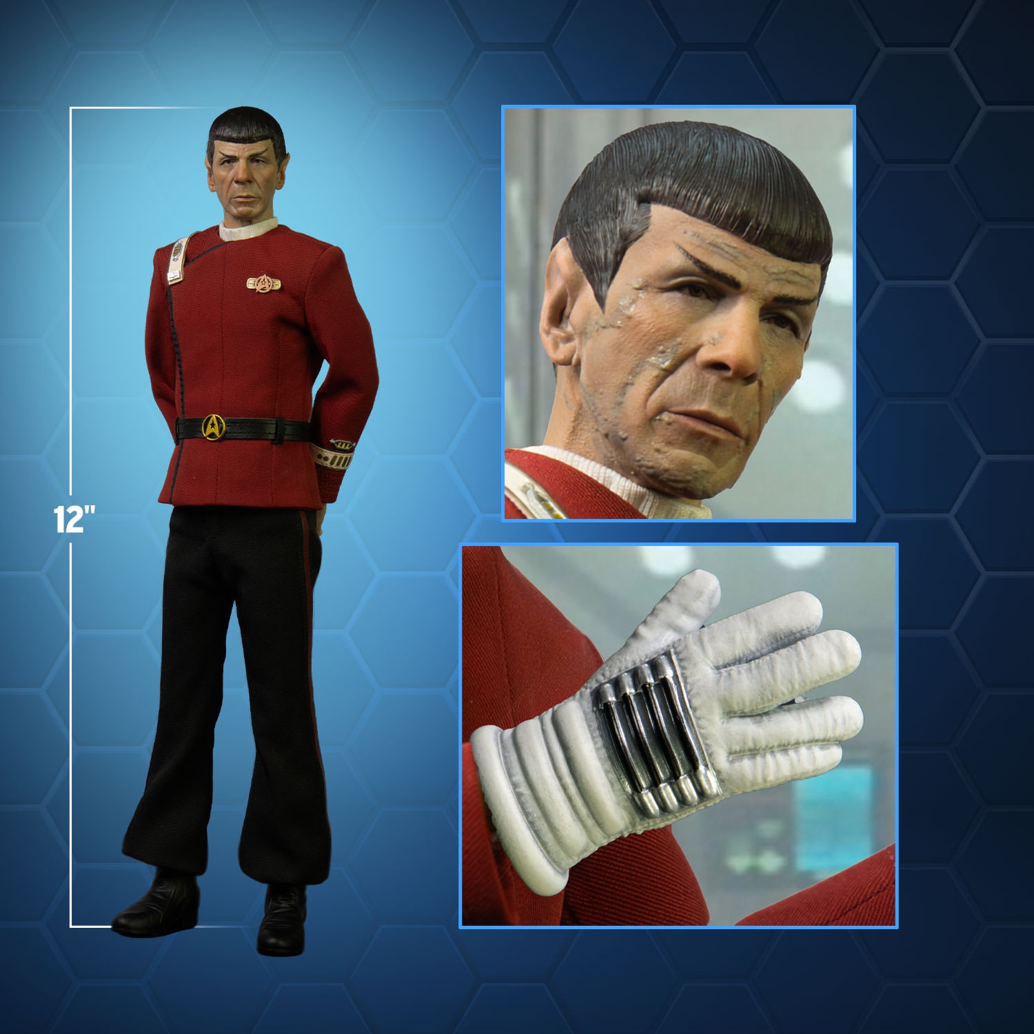 Star Trek Captain Spock (Needs of the Many Version) Sixth Scale Figure  (Prototype Shown) View 2