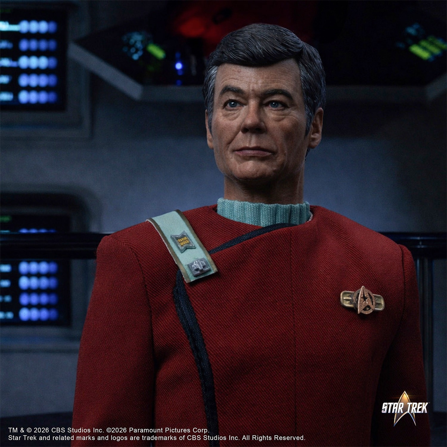 Star Trek Dr. Leonard McCoy (Kobayashi Maru Version) Sixth Scale Figure  Collector Edition (Prototype Shown) View 3