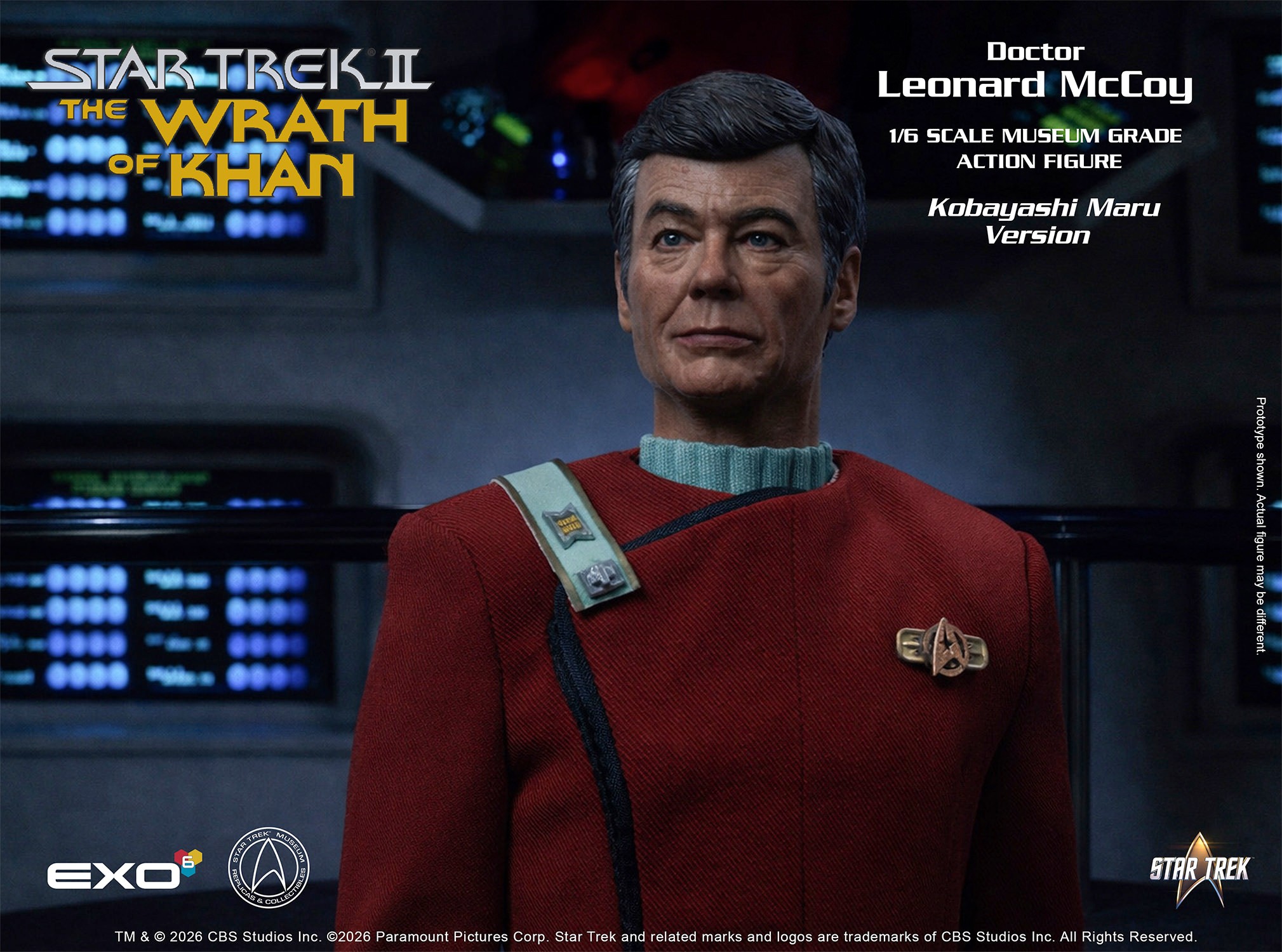 Dr. Leonard McCoy (Kobayashi Maru Version) Sixth Scale Figure by