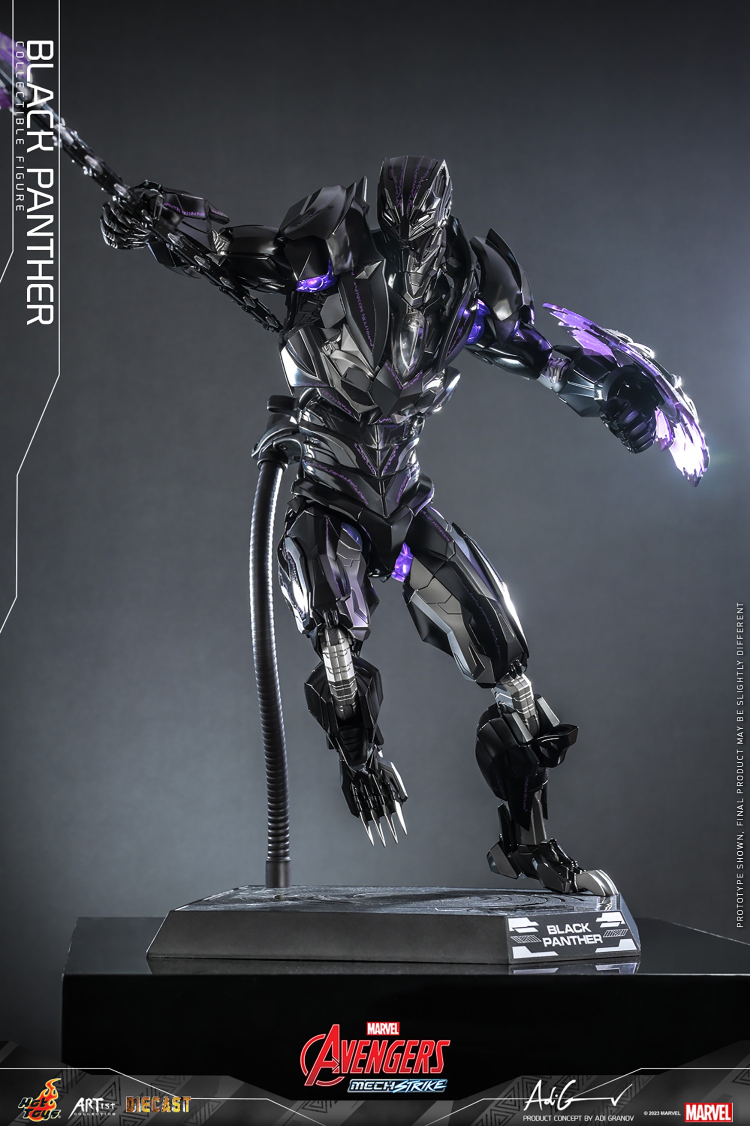Black Panther Mech Strike Collectible Figure by Hot Toys