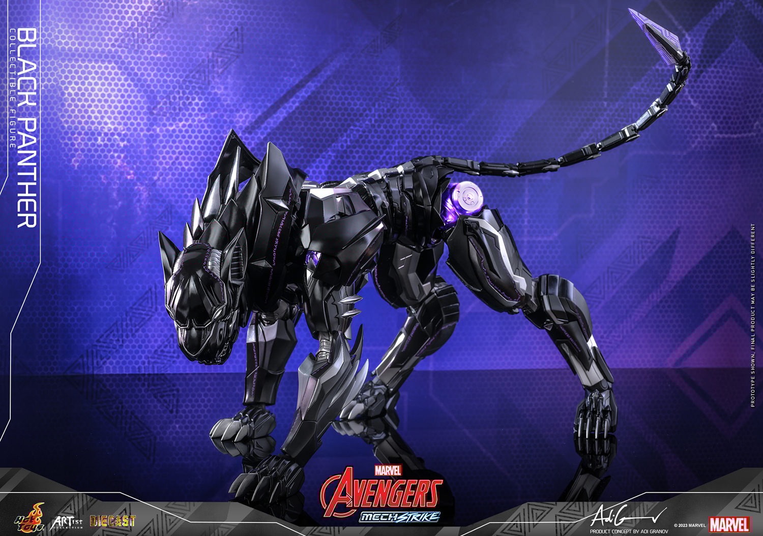 Black Panther Mech Strike Collectible Figure by Hot Toys