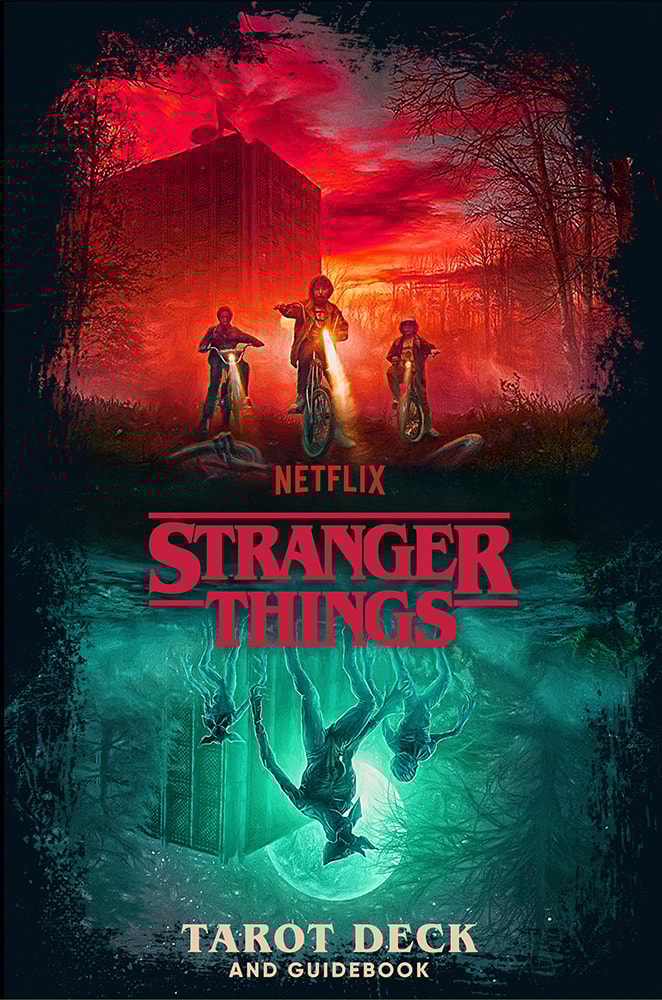 Stranger Things Tarot Deck and Guidebook- Prototype Shown
