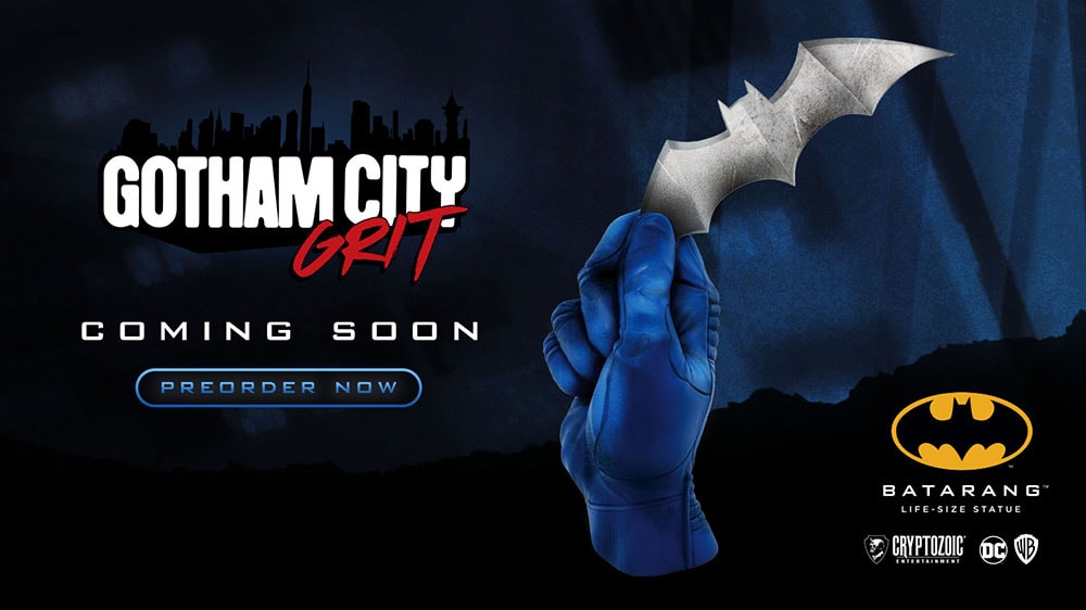 Batman with Batarang- Prototype Shown