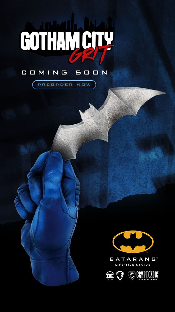 Batman with Batarang- Prototype Shown