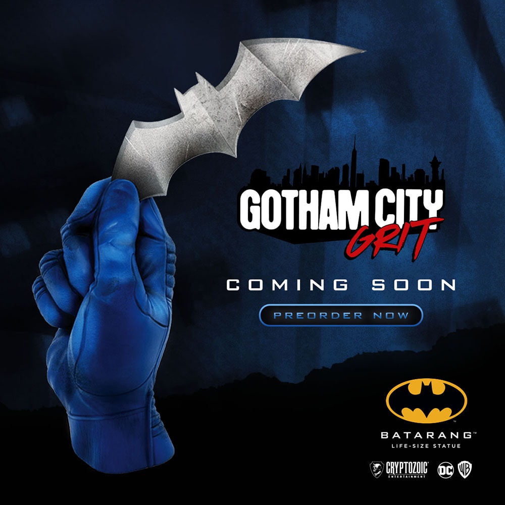 Batman with Batarang- Prototype Shown