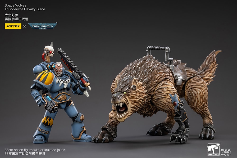 Space Wolves Thunderwolf Cavalry Bjane- Prototype Shown