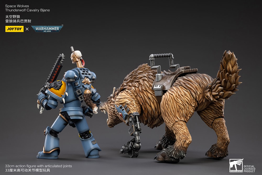 Space Wolves Thunderwolf Cavalry Bjane- Prototype Shown