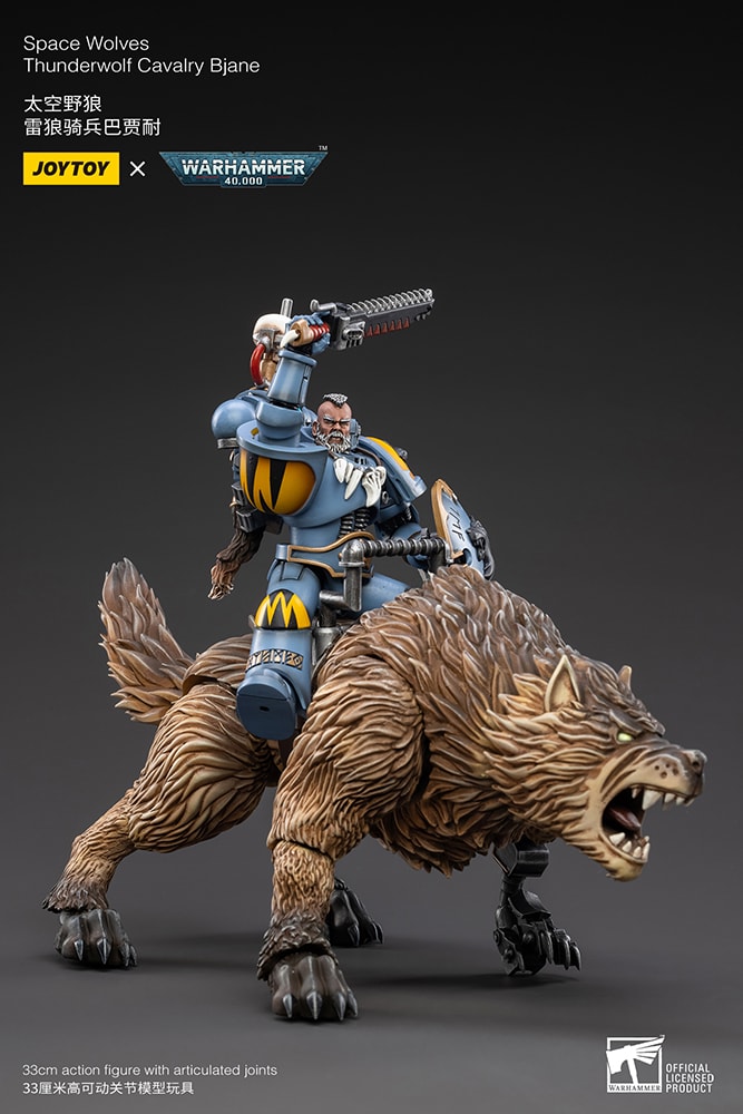 Space Wolves Thunderwolf Cavalry Bjane- Prototype Shown