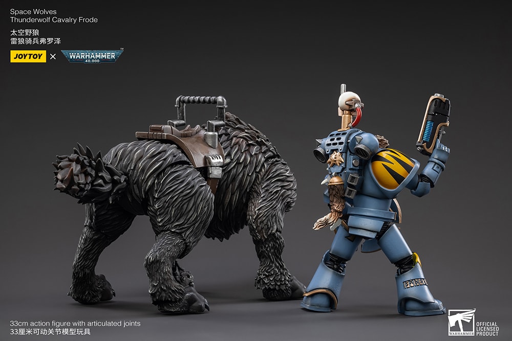 Space Wolves Thunderwolf Cavalry Frode (Prototype Shown) View 2