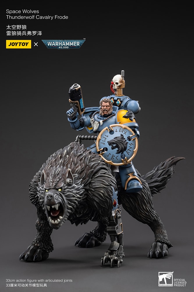 Space Wolves Thunderwolf Cavalry Frode (Prototype Shown) View 3