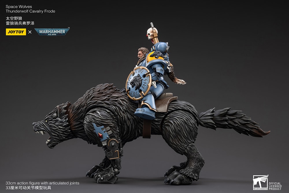 Space Wolves Thunderwolf Cavalry Frode (Prototype Shown) View 5