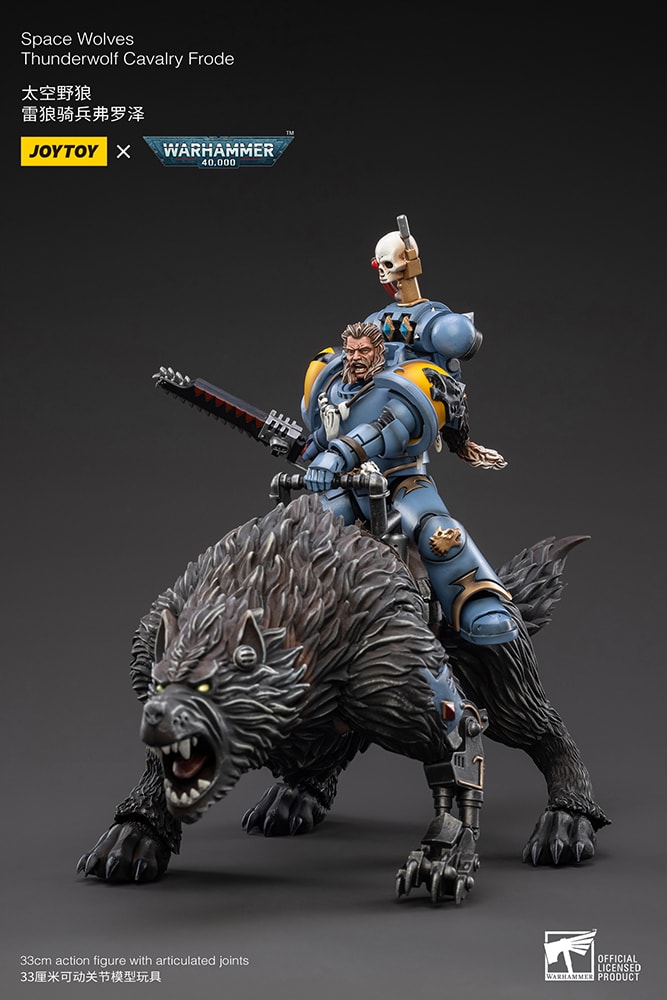 Space Wolves Thunderwolf Cavalry Frode (Prototype Shown) View 6