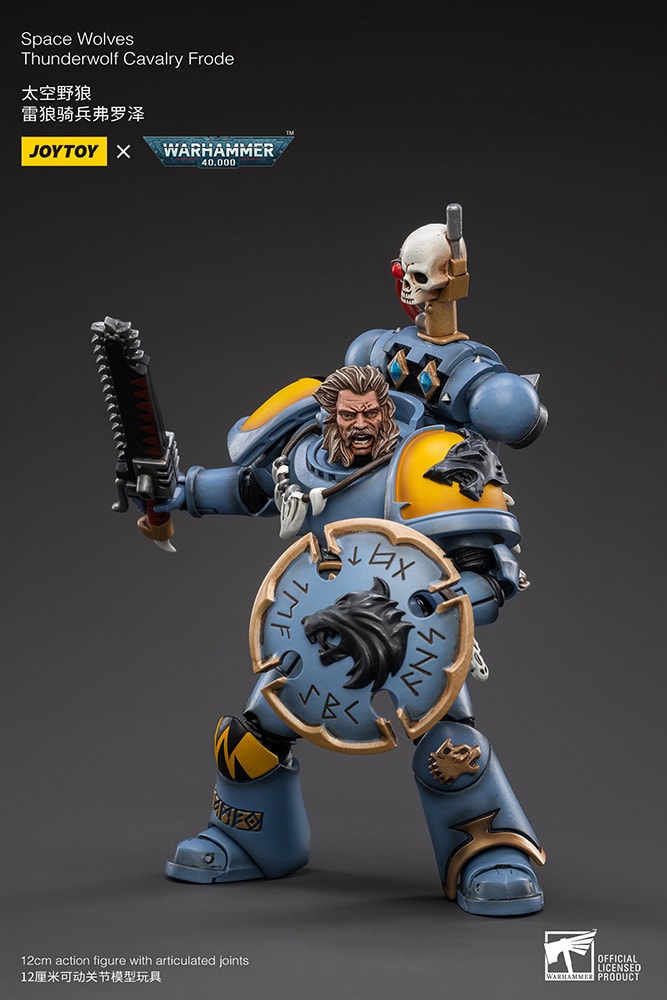Space Wolves Thunderwolf Cavalry Frode (Prototype Shown) View 8