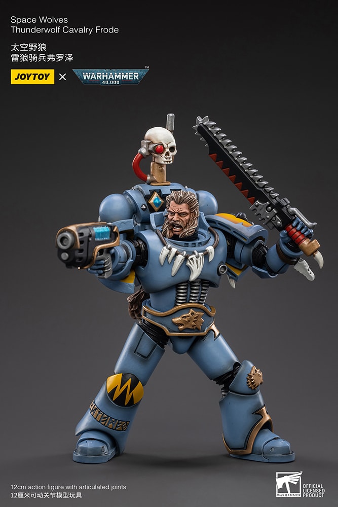 Space Wolves Thunderwolf Cavalry Frode (Prototype Shown) View 9