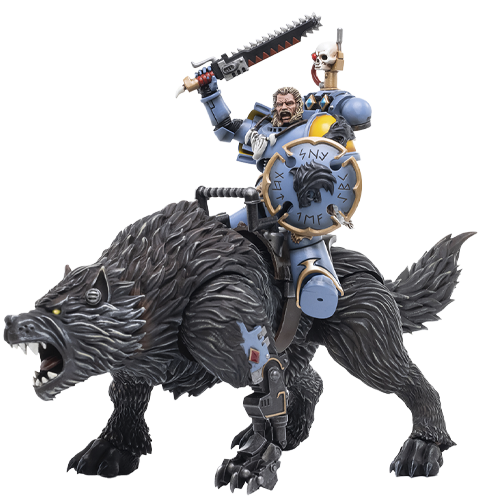 Space Wolves Thunderwolf Cavalry Frode Collectible Set by Joytoy 