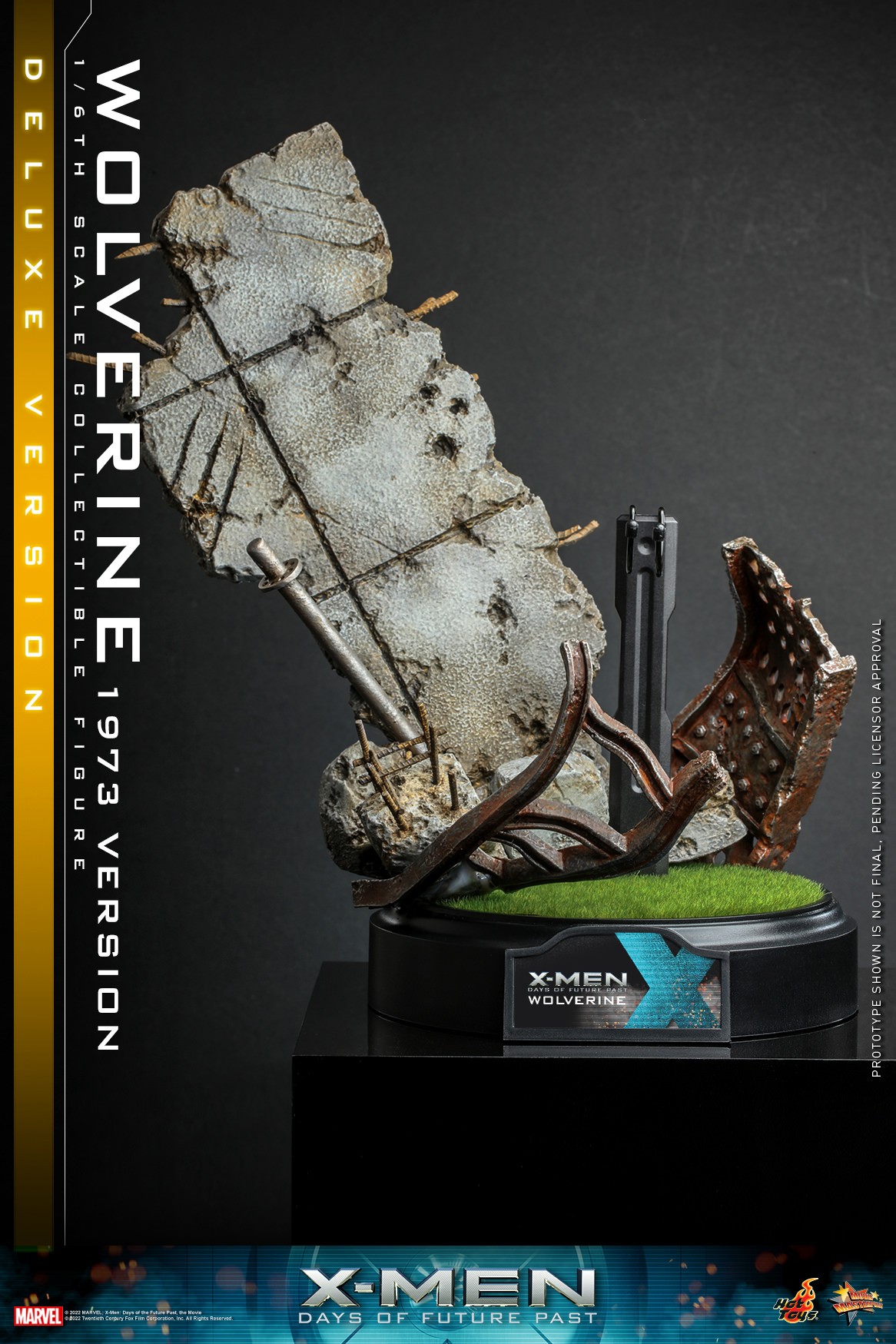 Marvel Wolverine (1973 Version) (Deluxe Version) (Special Edition) Sixth Scale Figure  Exclusive Edition (Prototype Shown) View 18