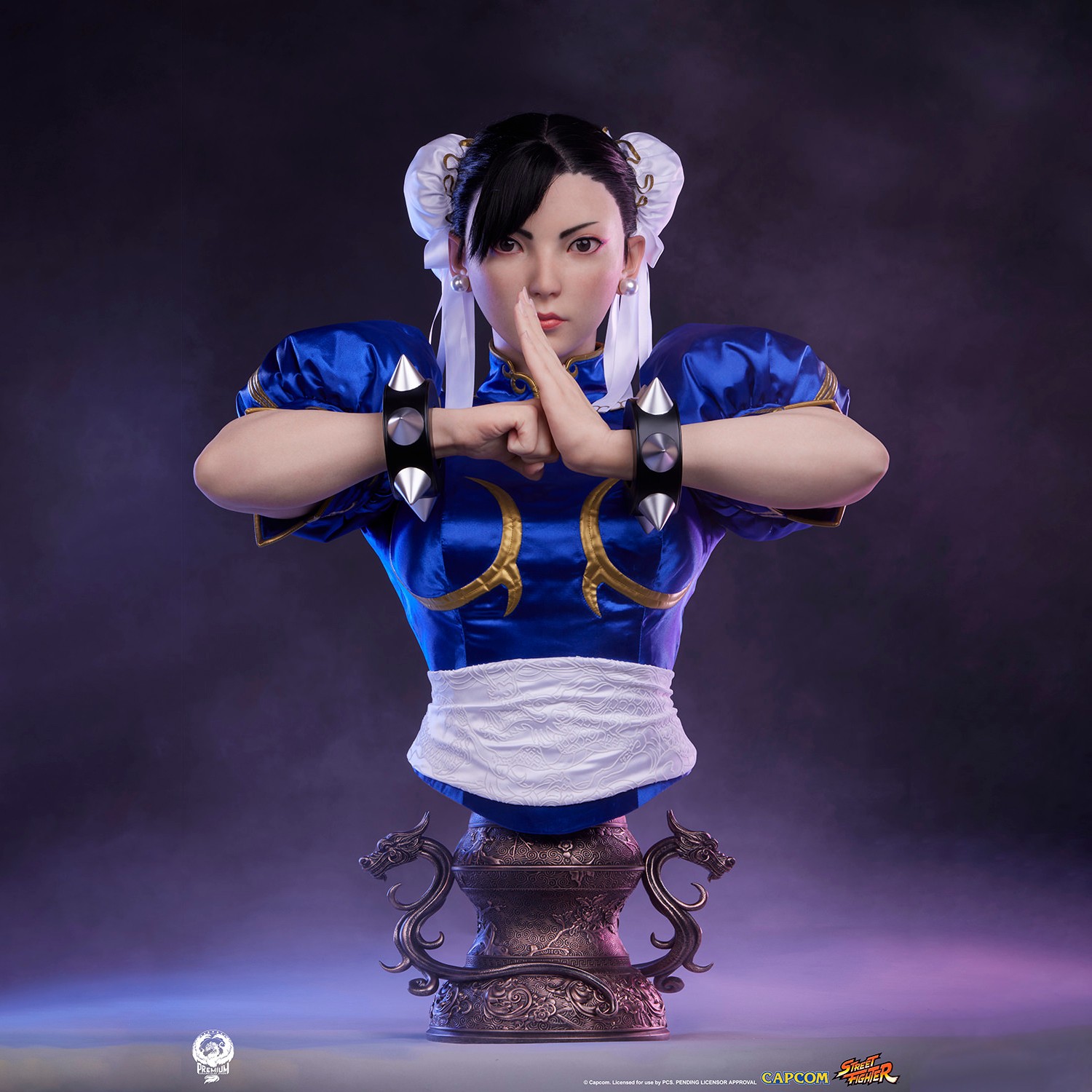 Street Fighter Chun-Li Life-Size Bust  (Prototype Shown) View 1