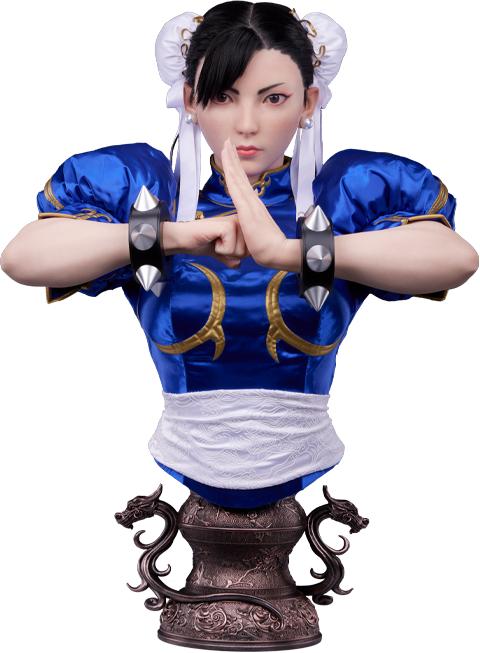 Street Fighter Chun-Li Life-Size Bust  (Prototype Shown) View 24