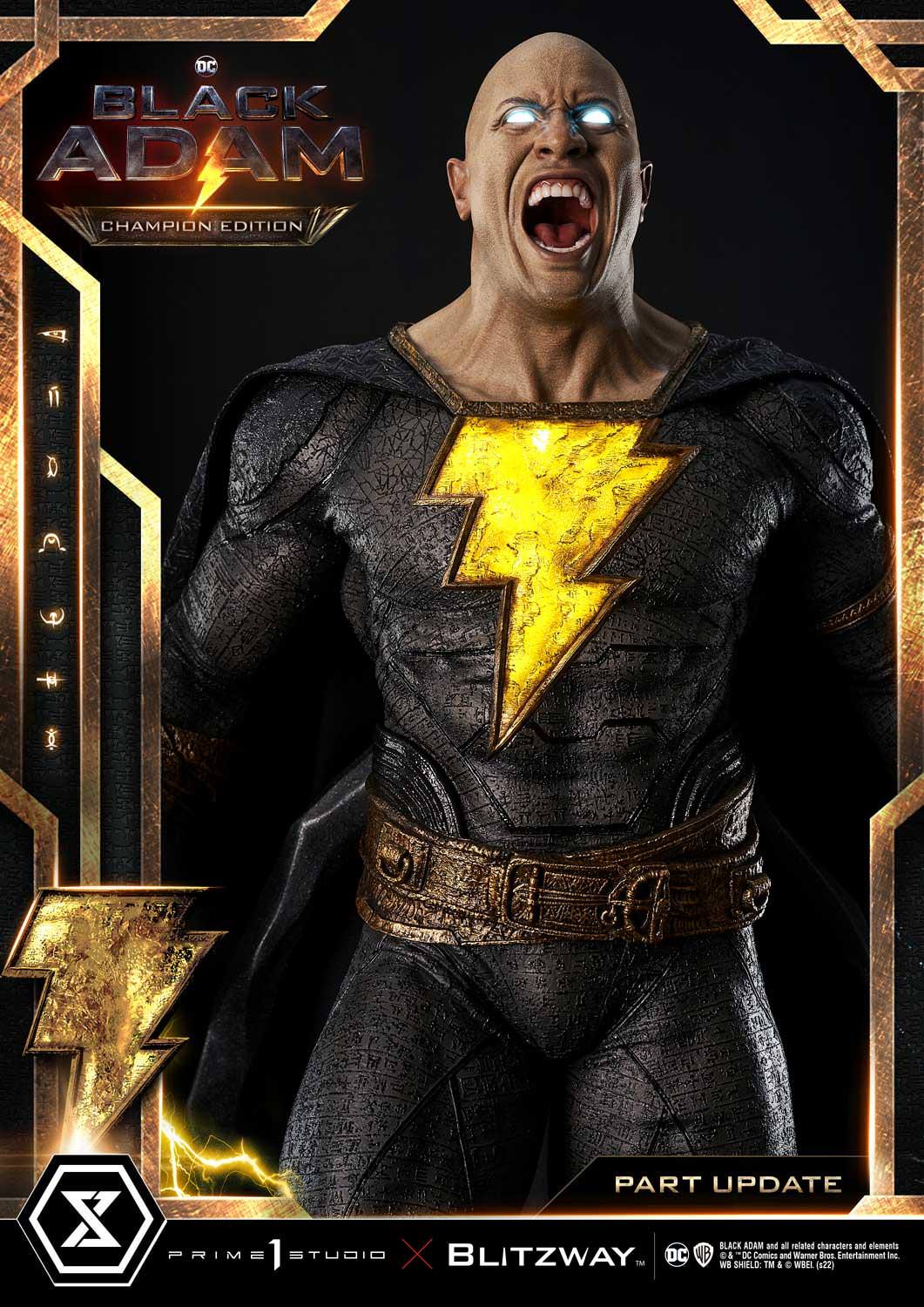 DC Comics Black Adam (Champion Edition) 1:3 Scale Statue  (Prototype Shown) View 2