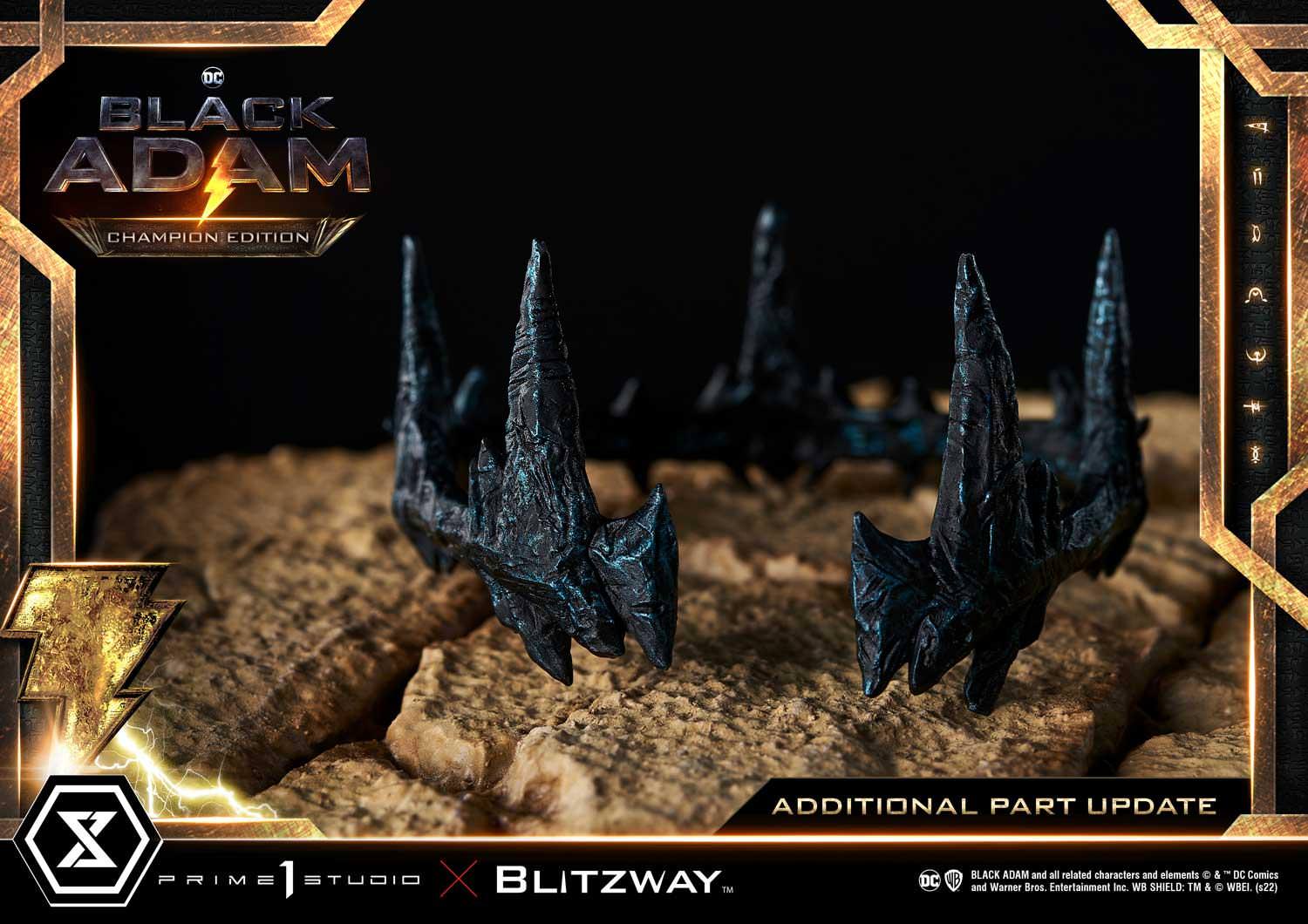 DC Comics Black Adam (Champion Edition) 1:3 Scale Statue  (Prototype Shown) View 13