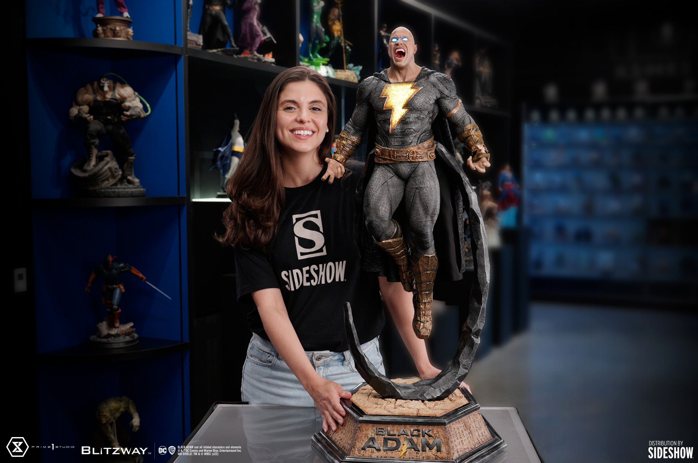 DC Comics Black Adam (Champion Edition) 1:3 Scale Statue  (Prototype Shown) View 1