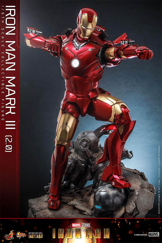 Iron Man Mark III (2.0) Collector Edition (Prototype Shown) View 5