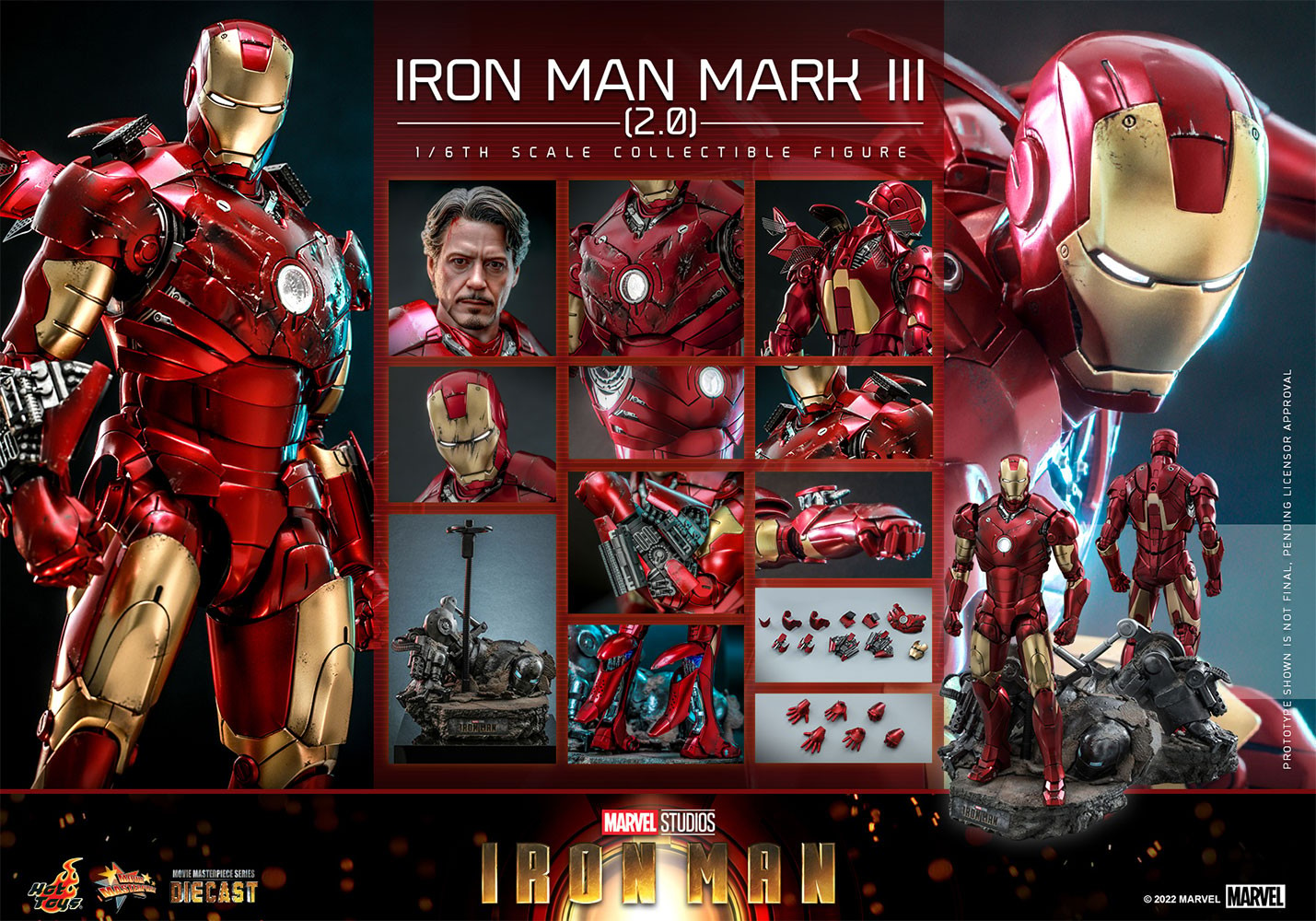 Iron Man Mark III (2.0) Collector Edition (Prototype Shown) View 21