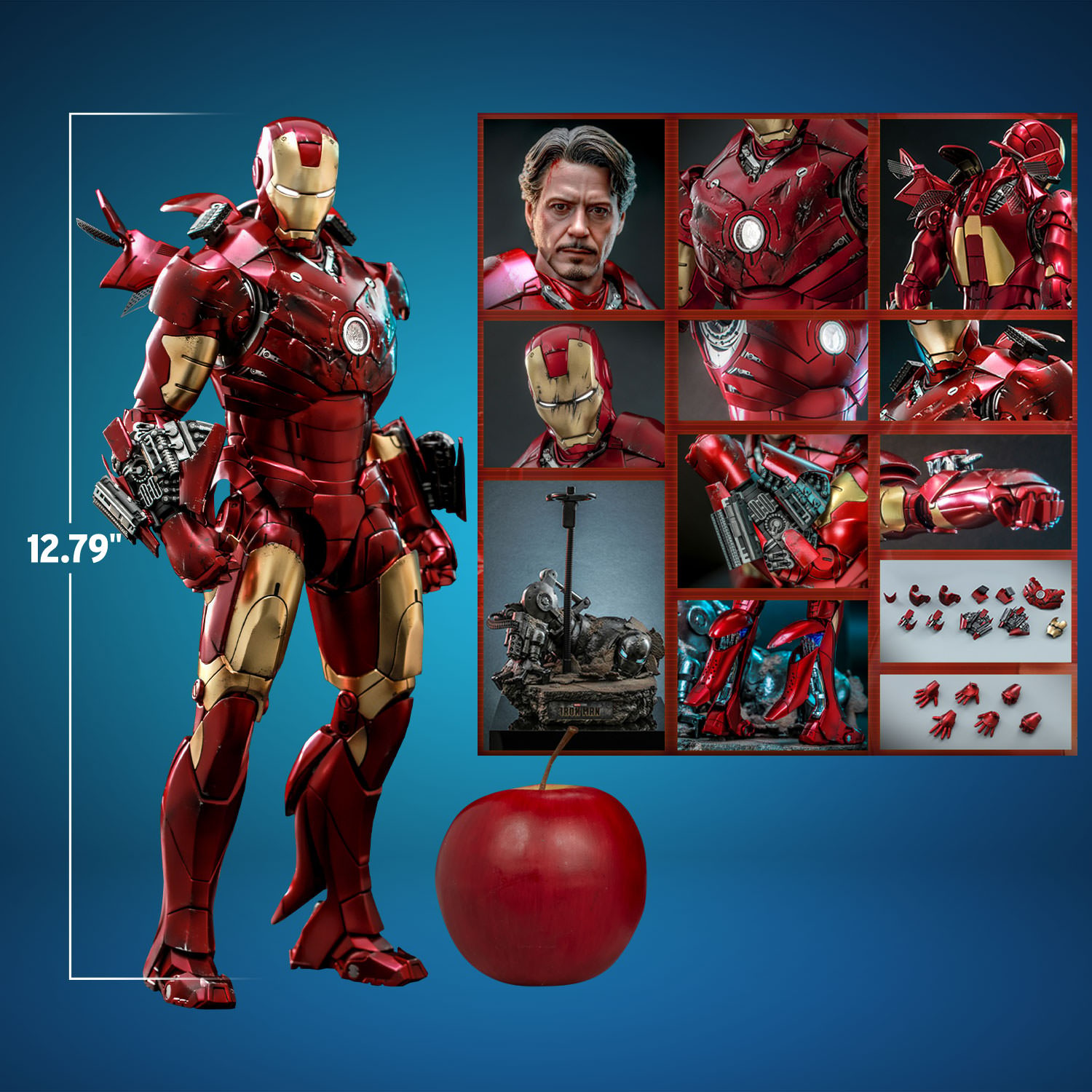 Iron Man Mark III (2.0) Sixth Scale Figure by Hot Toys | Sideshow
