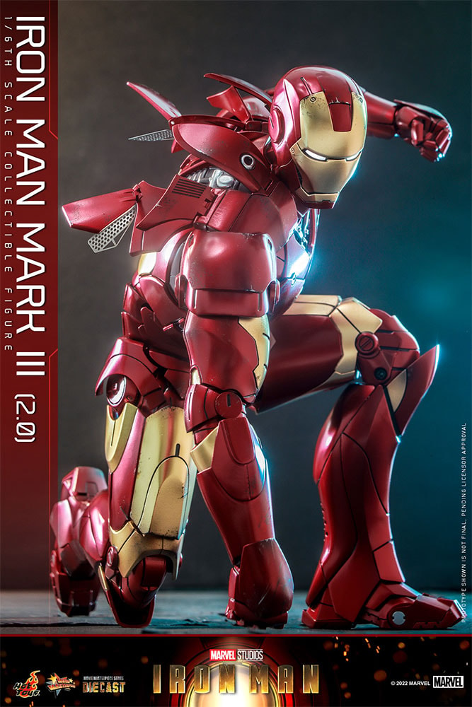 Iron Man Mark III (2.0) (Special Edition) Exclusive Edition (Prototype Shown) View 13
