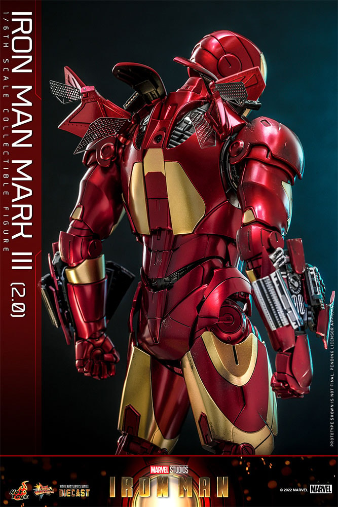 Iron Man Mark III (2.0) (Special Edition) Exclusive Edition (Prototype Shown) View 15