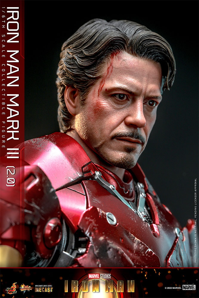 Iron Man Mark III (2.0) (Special Edition) Exclusive Edition (Prototype Shown) View 18