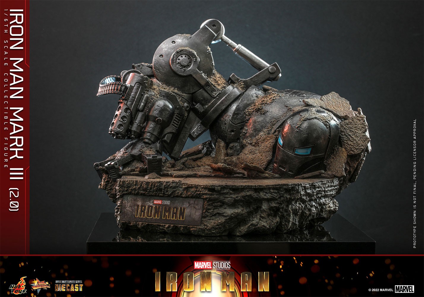 Iron Man Mark III (2.0) (Special Edition) Exclusive Edition (Prototype Shown) View 19
