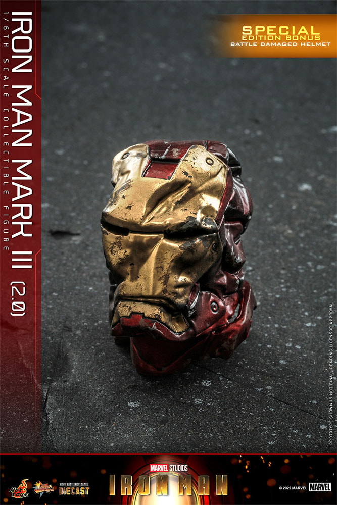 Iron Man Mark III (2.0) (Special Edition) Exclusive Edition (Prototype Shown) View 3